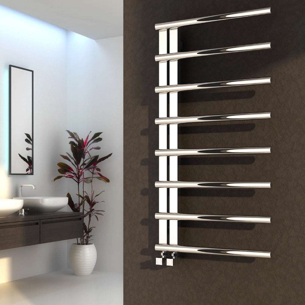 Celico Reina Stainless Steel Towel Rail Radiator-Aman Plumbing &amp; Heating Supplier Limited