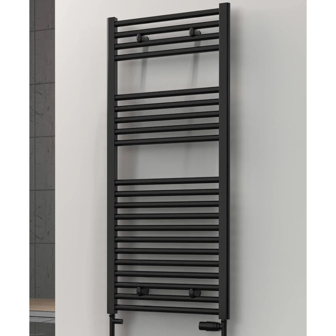 Diva Reina Designer Colours Straight Towel Rail Radiator-Aman Plumbing &amp; Heating Supplier Limited