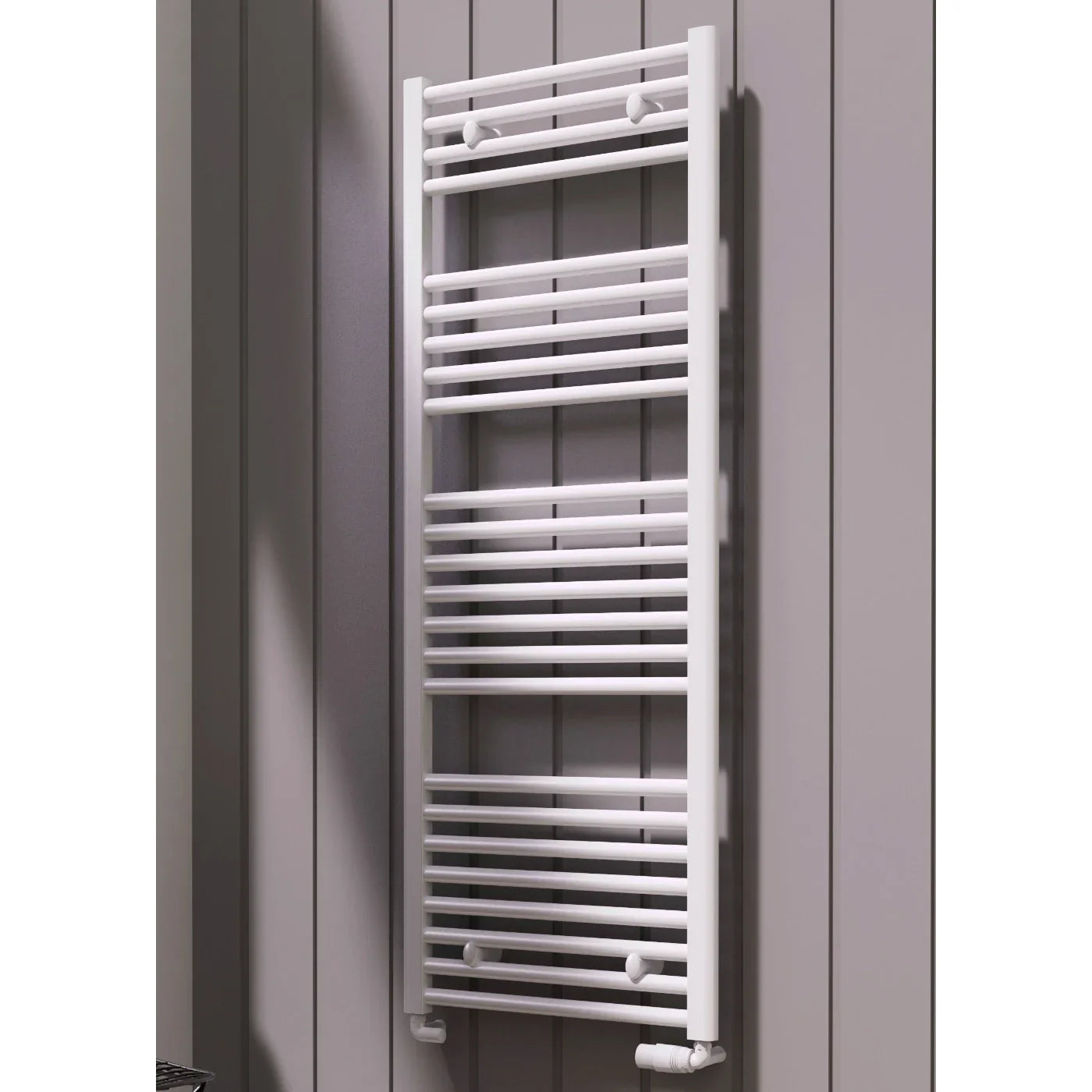 Diva Reina Designer Colours Straight Towel Rail Radiator-Aman Plumbing &amp; Heating Supplier Limited