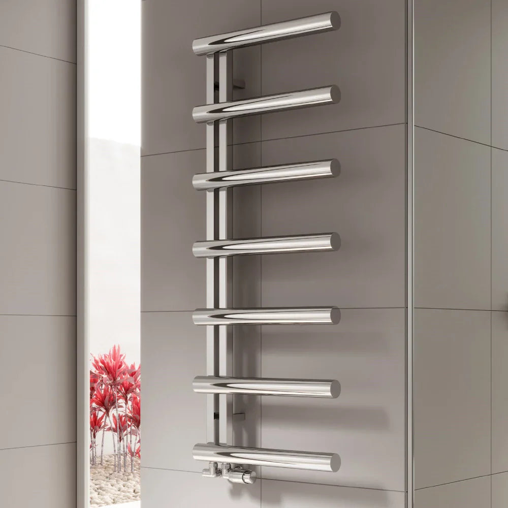Grosso Reina Stainless Steel Towel Rail Radiator-Aman Plumbing &amp; Heating Supplier Limited