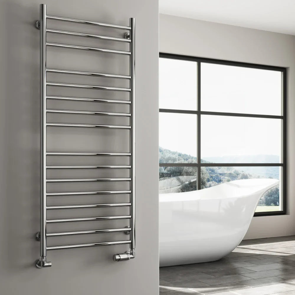 Luna Reina Stainless Steel Towel Rail Radiator-Aman Plumbing &amp; Heating Supplier Limited