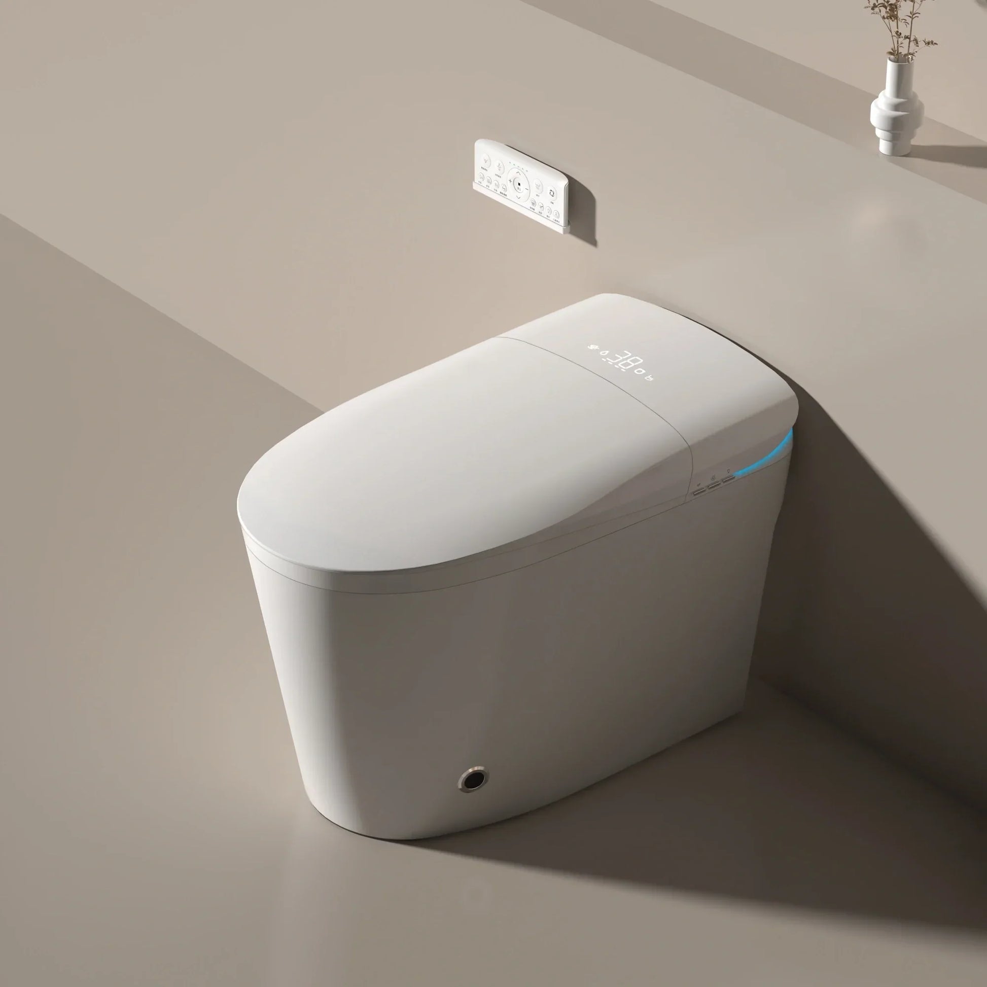 Uzumaki High-Tech Japanese Style Smart Toilet & Bidet-Aman Plumbing &amp; Heating Supplier Limited